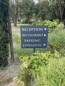 Enseigne domaine hôtelier Marseille