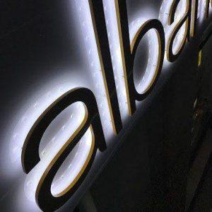 Lettres alu éclairées Marseille