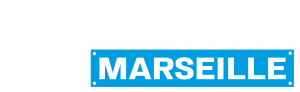 Logo d'enseigne Marseille en version blanc