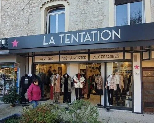 Enseigne "La Tentation" Marseille